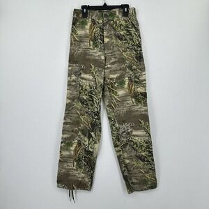 VTG Ranger Youth Camo Pants Boys 18 Realtree Hunting Cargo Streetwear‎ Grunge